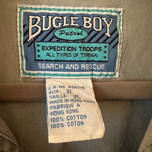 Vintage 80’s Buggle Boy Shirt XL (fits more like an L) - Picture 2 of 8